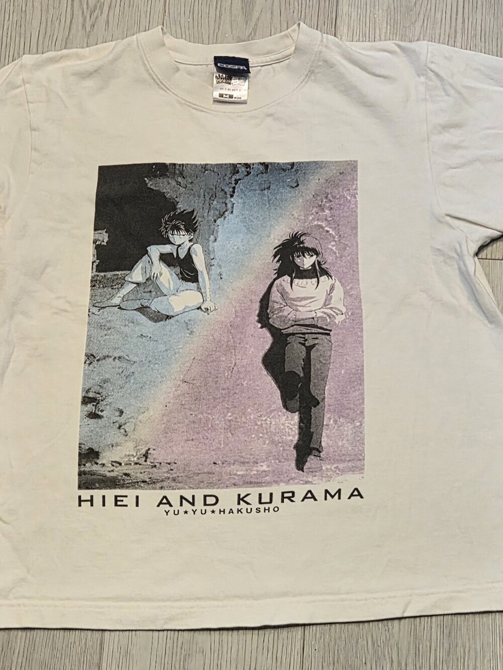 Yuyu Hakusho Hiei & Kurama Graphic Tee - White